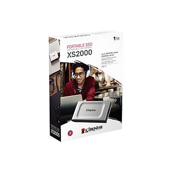 Kinston 1Tb  USB3.2 2000/2000mb/s Ta��nabilir Disk