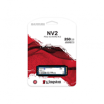 KINGSTON SNV2S/250G NV2 250Gb 3000/1300 NVME PCIe M.2 SSD