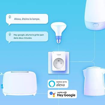 TP-Link Tapo P100 Mini Wi-Fi 4l Akll Priz
