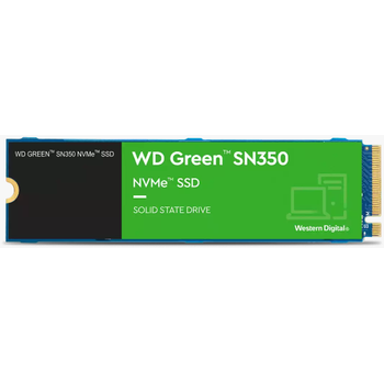 Wd Green SN350 500Gb M.2 NVMe 2400/1500Mb/s WDS500G2G0C Ssd