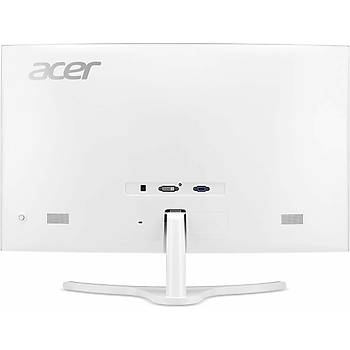 Acer 31.5 ED322QAWMidx FHD Led 4MS Freesync 250 Nits (HDMI DVI) MM Curved Beyaz Monitör