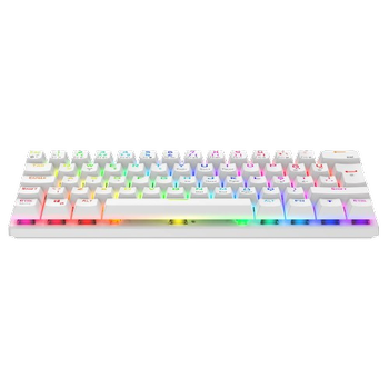 Gameagle GE2021 Hel�os RGB Kablolu Tr Layout Mekanik Beyaz Oyuncu Klavyesi