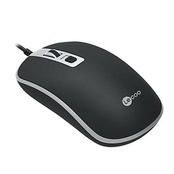 Lenovo Lecoo MS104 Kablolu Siyah Mouse