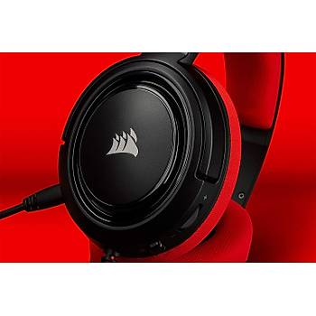 Corsair Ca-9011198-Eu HS35 Stereo Oyuncu Kulakl Krmz (Pc Ps4 XBox One Nintendo Switch Uyumlu) Oyuncu Kulakl