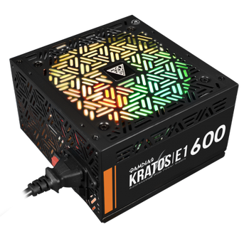 Gamdias Kratos E1-600 RGB 600W Gaming ATX Power Supply (PSU)