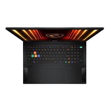 MSI NB Stealth 18 HX AI A2XWHG-024TR�Ultra 9 275HX 32GB DDR5 RTX5070TI GDDR7 12GB 2TB SSD 18.0 Quad HD Plus 240Hz Windows 11 Pro
