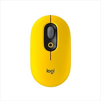 Logitech Pop Kablosuz Mouse Emojili - Sar & Siyah 910-006546