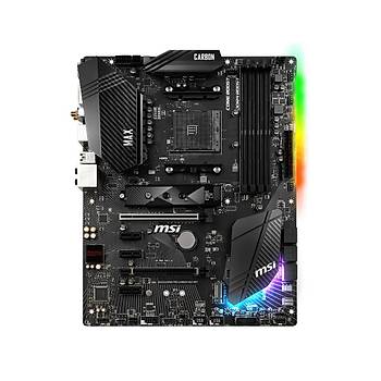 Msi B450 Gaming Pro Carbon Max Wifi AM4 DDR4 4133(OC) HDMI DP 2x M.2 USB3.1 Wifi Atx Anakart