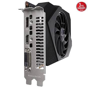 Asus Geforce PH-GTX1650-O4GD6-P-V2 4GB GDDR6 128bit 1620Mhz Ekran Kart