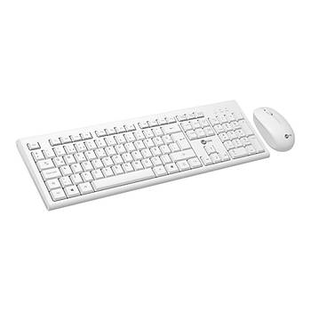 Lenovo Lecoo KW200 Beyaz Kablosuz Klavye Mouse Set