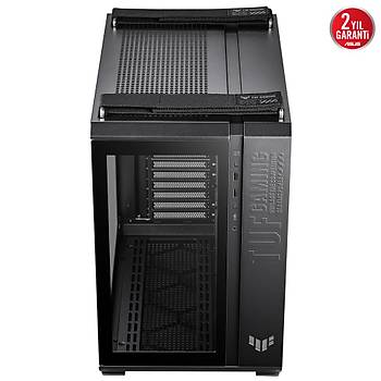 Asus Tuf Gaming GT502 Panaromik Temperli Cam Usb Type-C Siyah Mini ATX Kasa