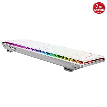 Asus Rog Falchion RX Low Profile RGB Kablosuz Beyaz Mekanik Red Switch Gaming Klavye