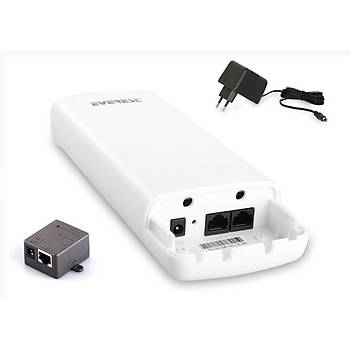 Everest EWN-220POE Bina D��� Uzun Mesafe Destekli 5,8Ghz 300Mbps Repeater + Access Point Kablosuz Router