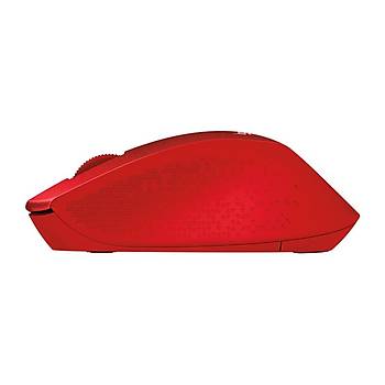 Logitech M330 Sessiz Kablosuz Mouse-Kırmızı 910-004911 Mouse