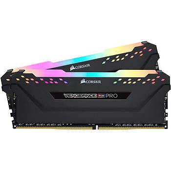 Corsair CMW32GX4M2Z4000C18 32GB (2X16GB) DDR4 4000MHz CL18 Vengeance Siyah RGB Pro Soutuculu DIMM Bellek Ram
