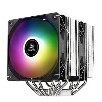 Segotep FZ6 Pro Siyah 2x120mm ARGB Hava So�utucu (LGA 1700 ve AM5 Uyumlu)