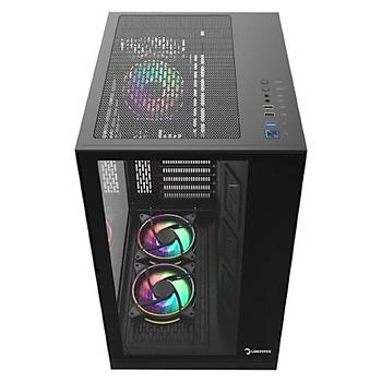 Gamepower Warcry Compact 3X RGB Fan 550W 80+ Bilgisayar Kasas