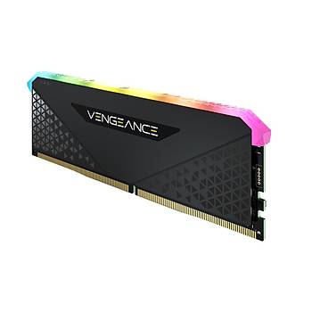 Corsair 16gb (1x16gb) DDR4 3200 MHz C16 CMG16GX4M1E3200C16  Venance RGB RS Black Sogutuculu DIMM Ram