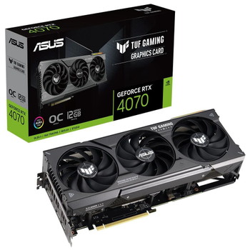 Asus TUF-RTX4070-O12G-GAMING 12Gb 192Bit GDDR6X Ekran Kart