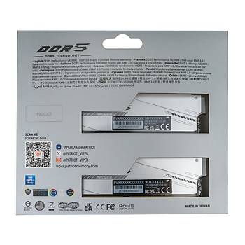 Patriot Viper Xtreme 5 MPOWER 48GB PVXR548G80C38KM (2x24GB) DDR5 8000MHz CL38 Gaming Ram Bellek