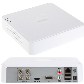 Hkvson DS-7104HUHI-K1 4Kanal 5Mpix H265+ 1 HDD Destei 5in1 DVR Cihaz
