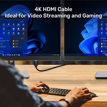 Unitek HDMI Kablo v2.0 4K&60Hz 5Mt (C11079BK-5M)