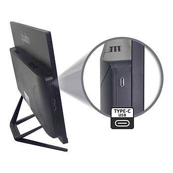 Quadro Stark H424D5-145165 23.8in� IPS Ci5 14400 16gb 512gb FreeDOS Type c-Usb All �n One Bilgisayar