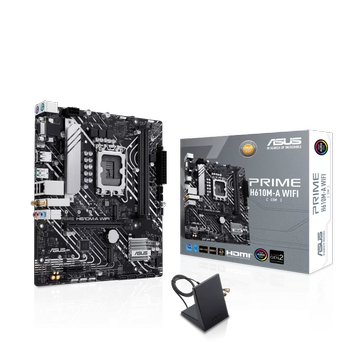 Asus Prime H610M-A WIFI DDR5 5600MHz M.2 HDMI mATX 1700p Anakart