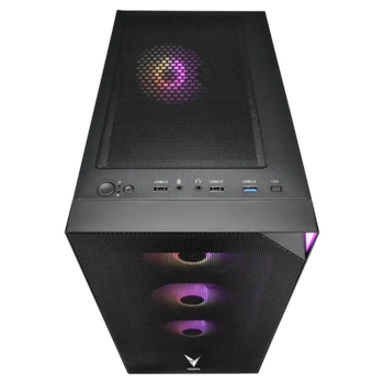 Vento VG3400S Mid Tower Siyah Temperli Cam RGB ATX Gaming Kasa