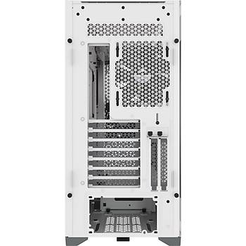 Corsair CC-9011211-WW 5000D Airflow Temperli Cam Yan Panel Mid Tower Bilgisayar Kasasý Beyaz