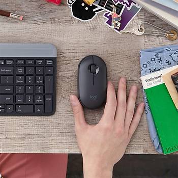 LOGITECH M350 PEBBLE KABLOSUZ MOUSE-GRAFT 910-005718