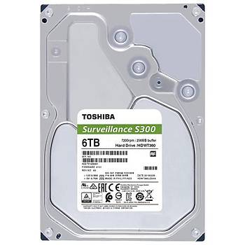 Toshiba 3,5 S300 6TB 256MB 7200RPM HDWT360UZSVA HDD & Harrdisk