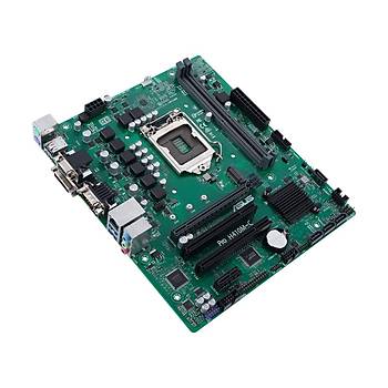 Asus Pro H410M-C/CSM Intel H410 LGA1200 DDR4 2933 HDMI DVI VGA M2 USB3.2 Com 2xPCI Matx Anakart