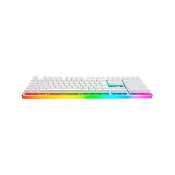 GameBooster G918 Fire Storm Rgb Blue Switch Mekanik Beyaz Oyuncu Klavyesi