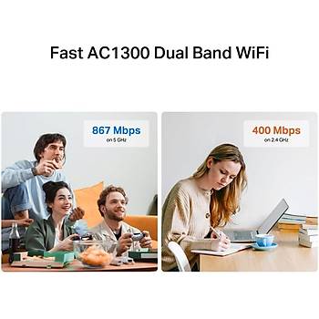 Tp-Link MA32H AC1300 USB 3.0 Wi-Fi Adapt�r