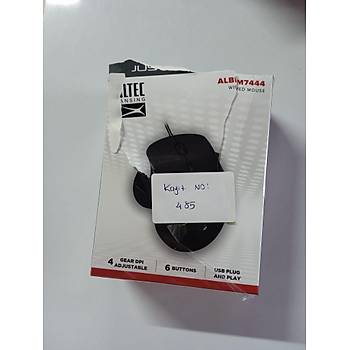 Altec Lansing ALBM7444 Usb Siyah 3200 DPI Optik Mouse (OUTLET)