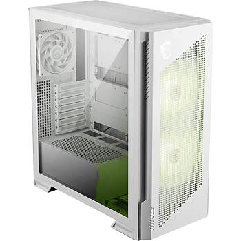 MSI MPG Velox 300R Airflow PZ Beyaz ARGB 1X120mm Fan E-ATX Gaming Bilgisayar Kasas�