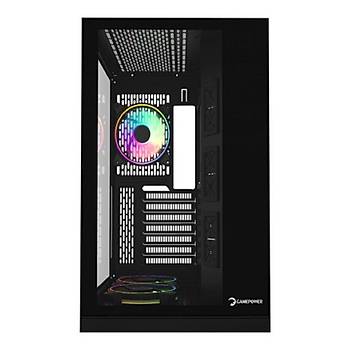 Gamepower Warcry Compact 3X RGB Fan 550W 80+ Bilgisayar Kasas