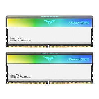 Team T-Force XTREEM ARGB White 32GB 2x16GB 6000MHz DDR5 Gaming Ram (FFAD532G6000HC30DC01)