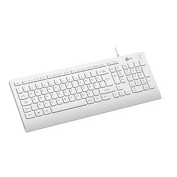 Lenovo KB103-B Lecoo Kablolu Beyaz Tr Q Klavye
