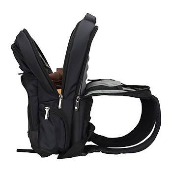 Plm Monza-Usb 17 �n� Siyah  Notebook S�rt �antas�