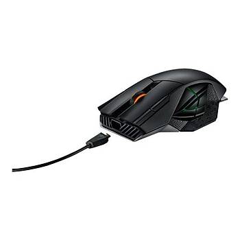 Asus Rog Spatha Kablolu/Kablosuz MMO Oyuncu Mouse 12 Tu�, 8200 Dpi Laser Sensor, Aura Sync RGB Oyuncu Mouse