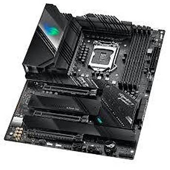 Asus Rog Strix Z590-F Gaming Wifi Intel Z590 LGA1200 DDR4 5333 DP HDMI 4x M2 USB3.2 AX Wifi + BT Aura RGB 2.5Gb Intel ATX Anakart