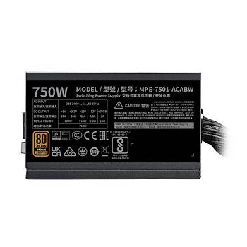 Cooler Master MWE V3 MPE-7501-ACABW-3BEU 750 W Power Supply