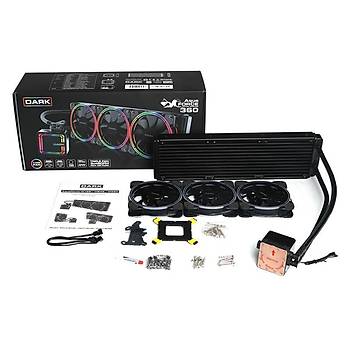 Dark DKCCW360 Aquaforce W360 360mm Sabit RGB LED'li S�v� So�utma