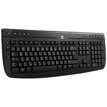 LOGITECH PRO 2000CL, Kablosuz, ngilizce Q, Multimedya Klavye