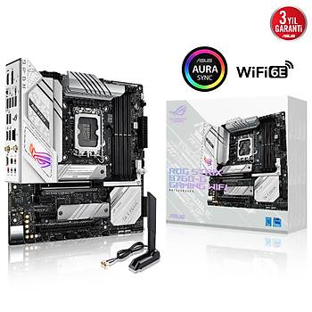 ASUS ROG STRIX B760-G GAMING WIFI DDR5 HDMI VGA 2xM2 USB3.2 WiFi BT RGB LAN MATX 1700P ANAKART