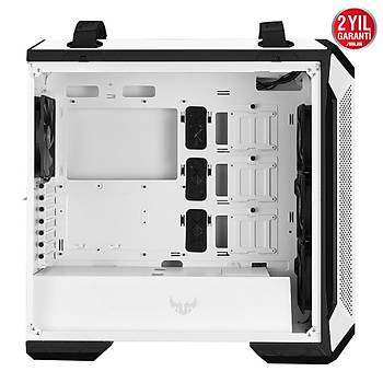 Asus Tuf Gaming GT501 Led Fanl Beyaz E-ATX Oyuncu Kasas
