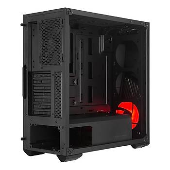 CM MasterBox K501L V4 600W 80+ Mesh �n Panel 2x120mm Fanl� Pencereli MidTower Kasa