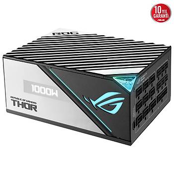ASUS ROG-THOR-1000P2 80+ PLATINUM 1000W MOD�LER G�� KAYNA�I JAPON KAPAS�T�RLER�AURA SYNC VE OLED EKRAN 10 YIL GARANT� V2